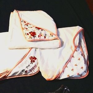 3 Chick Pea Towels Set For Bathing Babies/Toddlers